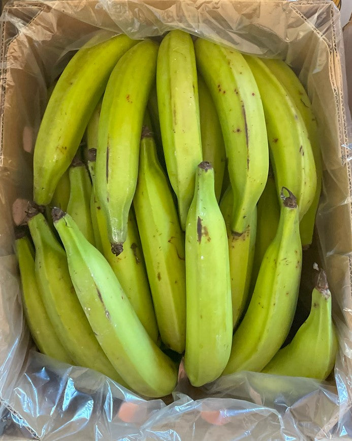 Horn Plantains - Class 1 - Green (12kg)