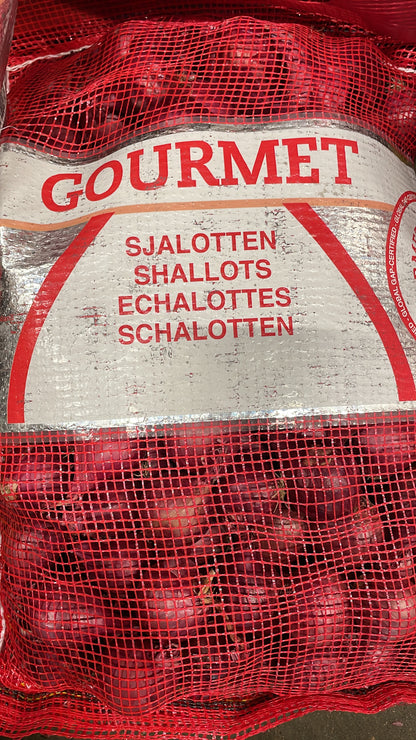 Gourmet tiny red shallots 5kg mesh bag Brisbane delivery premium quality French Asian cooking