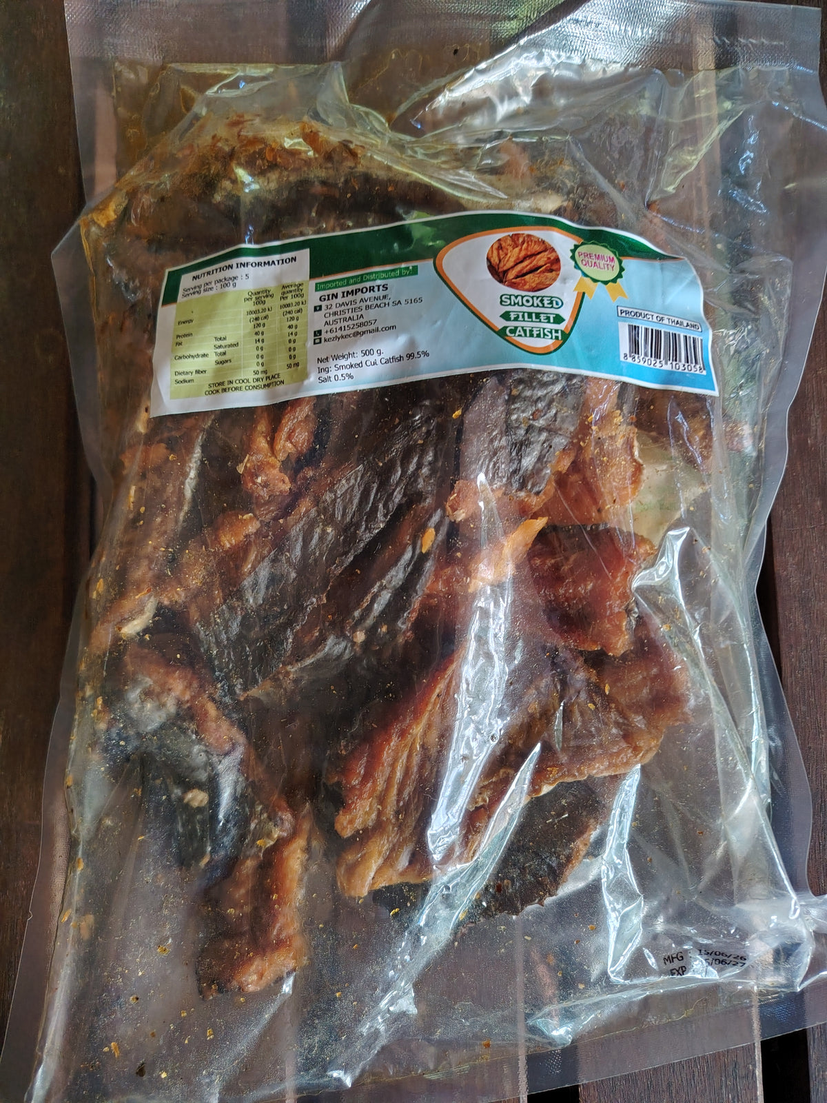 Smoked Fillet Catfish 500g