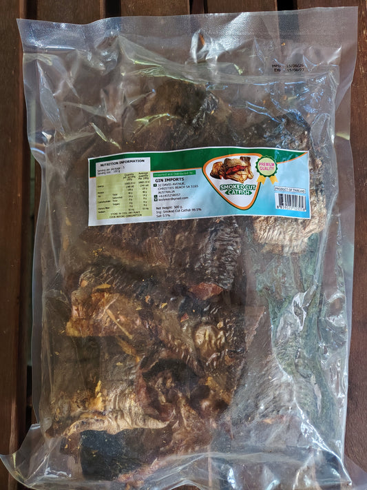 Smoked Cut Catfish 500g