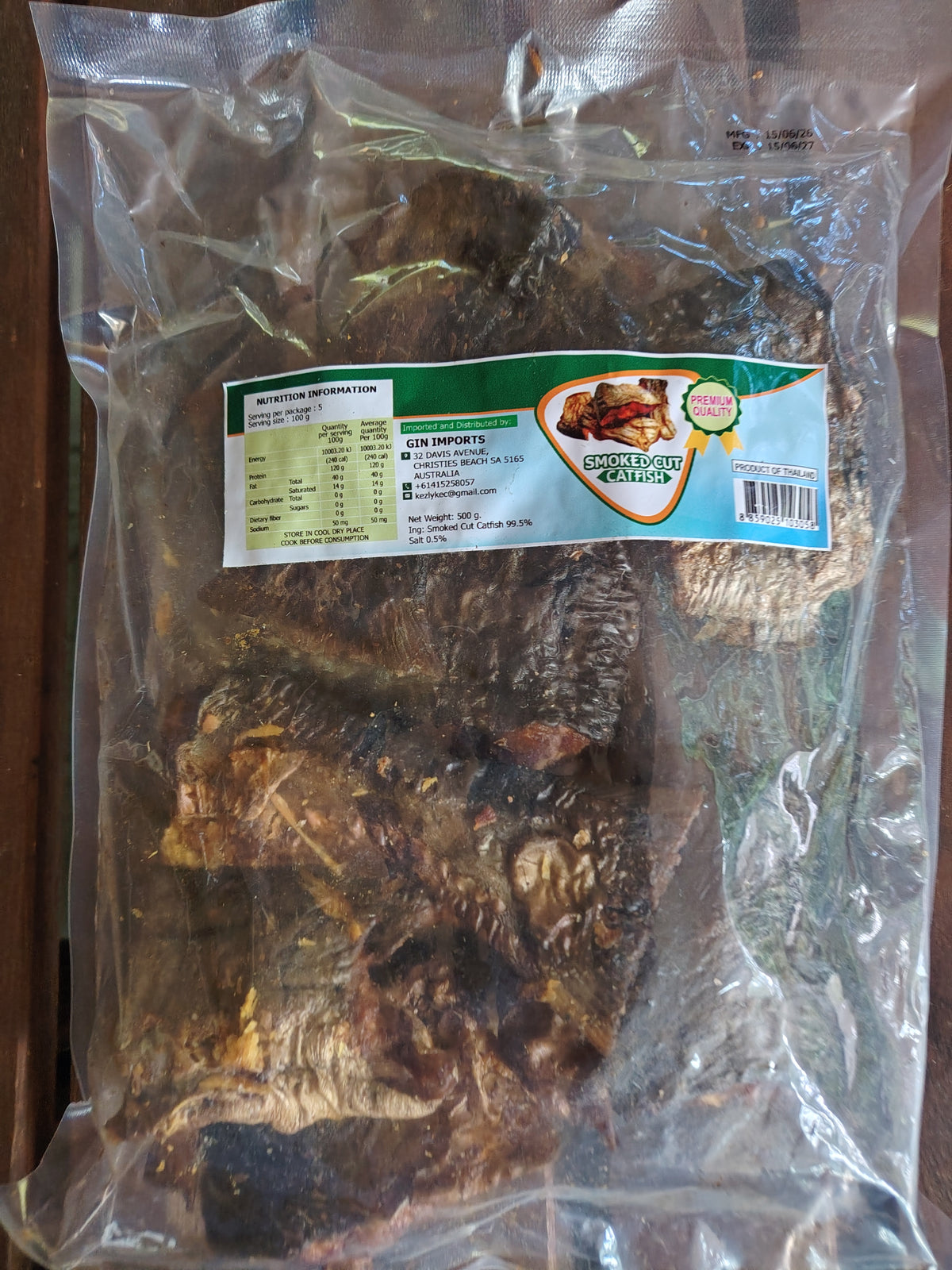 Smoked Cut Catfish 500g