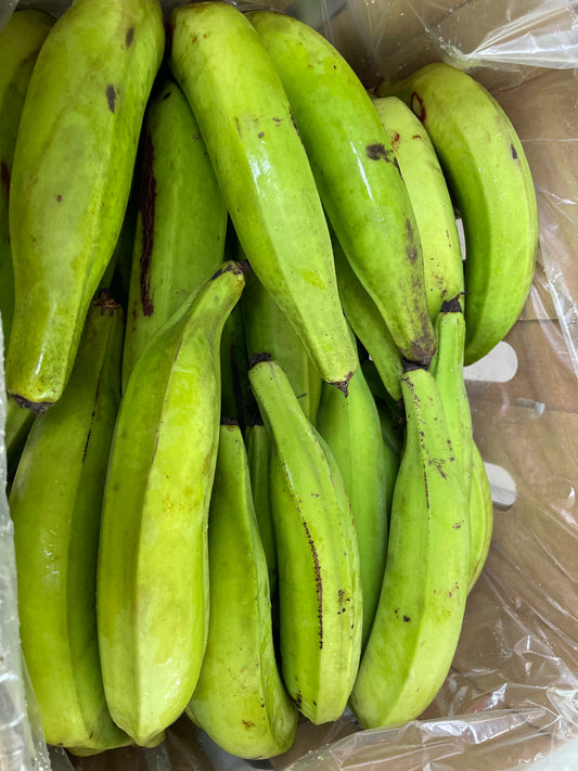 Horn Plantains - Class 1 - Green (12kg)